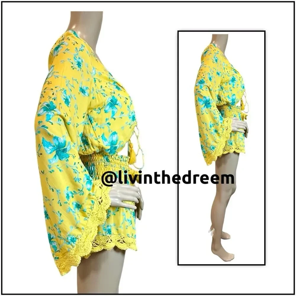 WINSTON WHITE BIANCA ROMPER SZ M $179 - Picture 9 of 13